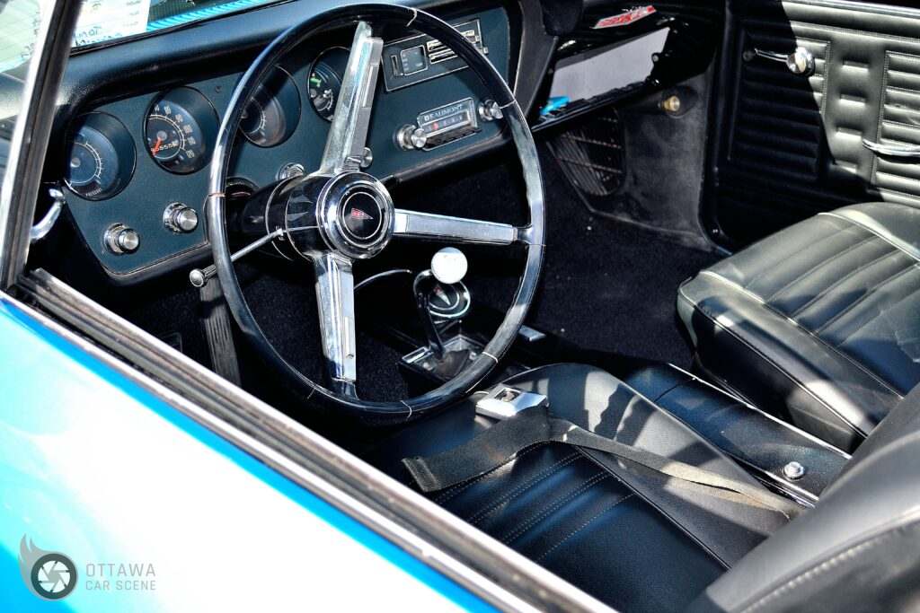 This 67 has the Beaumont AM Radio and factory 4 speed console.
